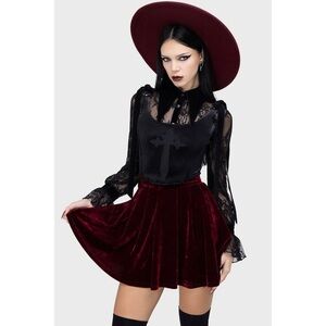 Killstar Evil Mellifluous Skirt